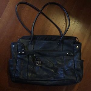 Giani Bernini Black Leather Purse
